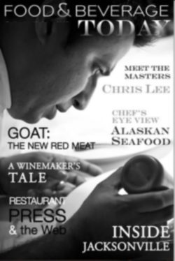 food and beverage magazine, september-october 2009, chris lee