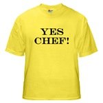 waiter products, yes chef, waiter apparel