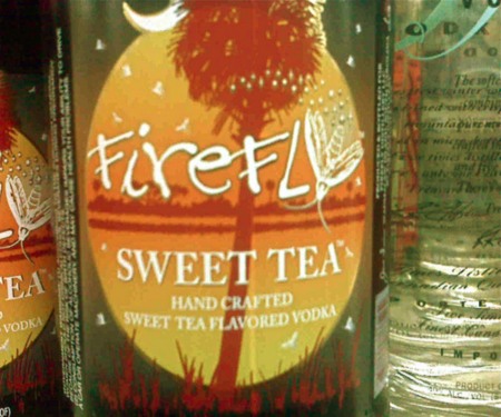 firefly vodka, sweet tea vodka, vodka